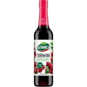 Lowicz Tranebærsirup 400ml