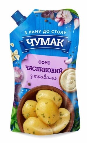 Chumak Saus "Garlic" 200 gr - Ukraina -