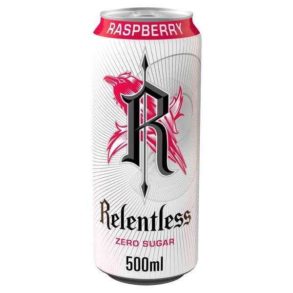 Relentless Raspberry Zero 500ml