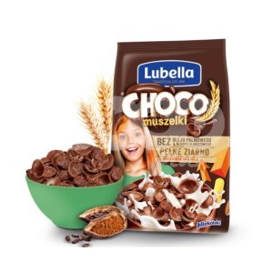 LUBELLA Breakfast cereals Chocola shells 500 g