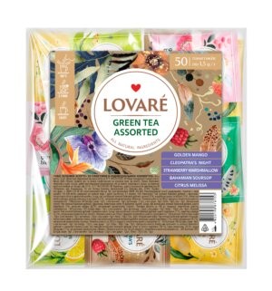 Lovare Te "Assorted green tea" (1,5gr x 50stk) - Ukraina -