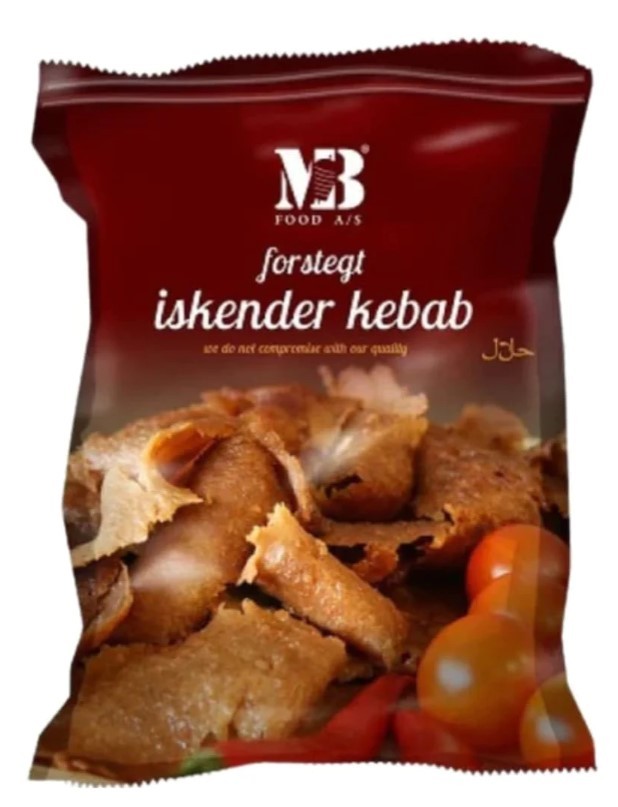 Frossen Okse Kebab 1kg