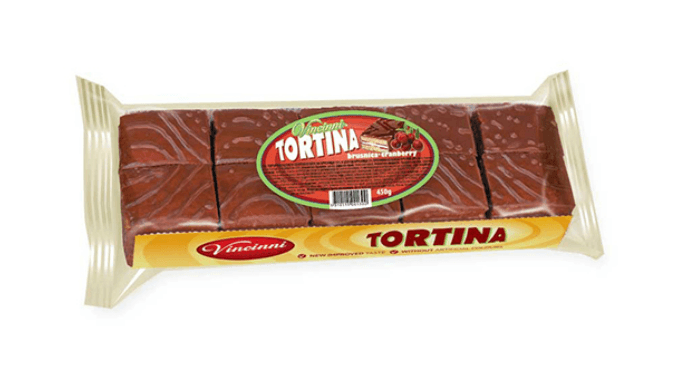 Vincinni Tortina Cake Bars Cranberry