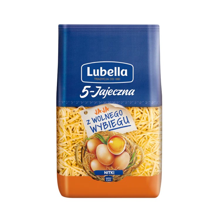 Lubella 5 Eggs Pasta Little Noodles (Nitki) 400g