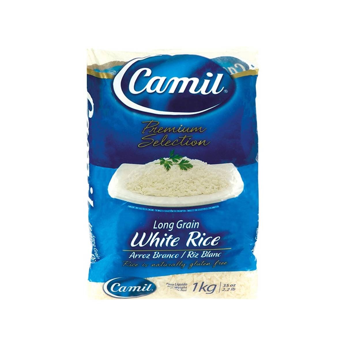 CAMIL Hvit ris 1kg