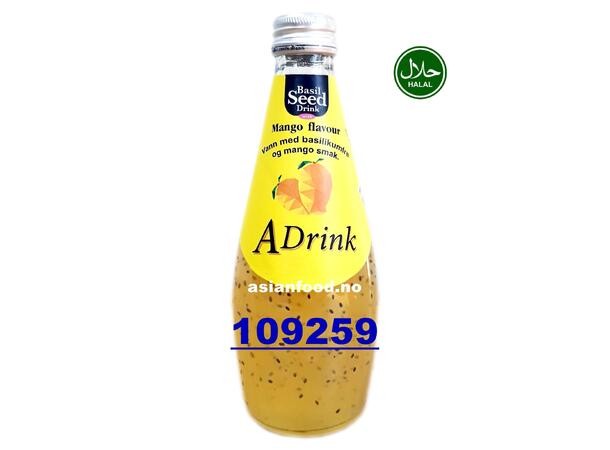 A-DRINK Basil seed drink with MANGO 290ml