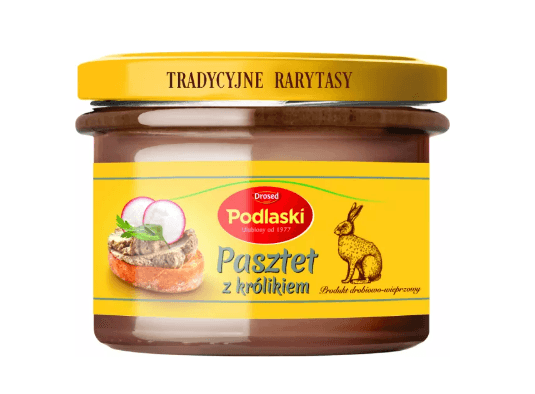 PASZTET Z KROLIKIEM 160G DROSED