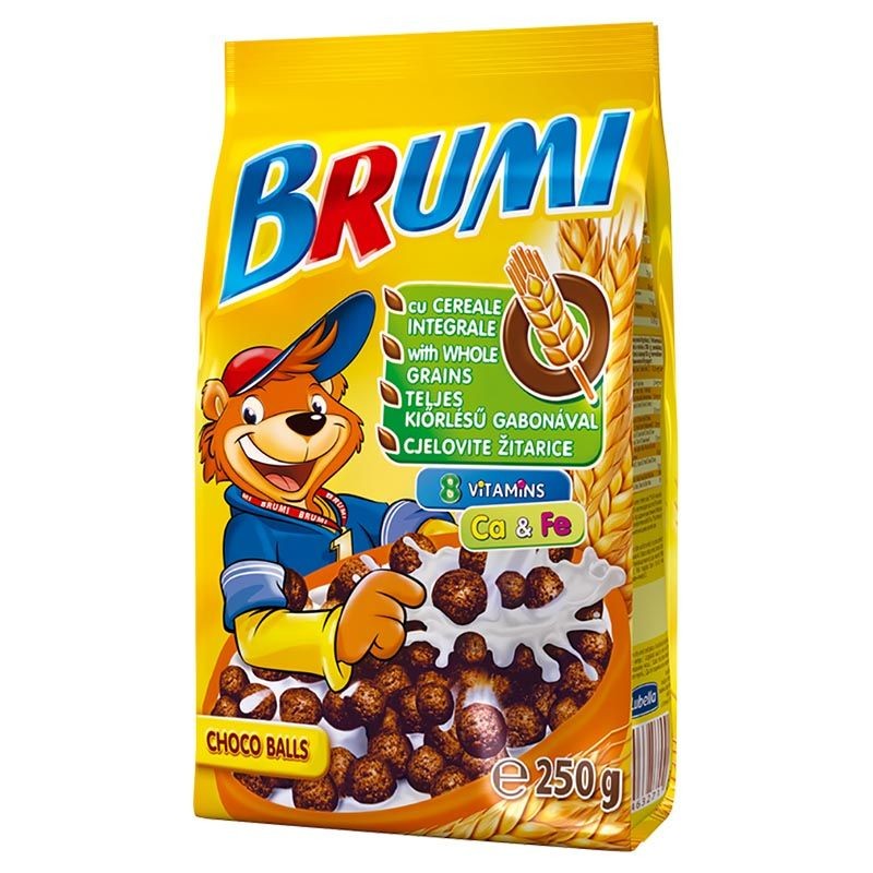 BRUMI Breakfast cereals Chocolate balls 250g