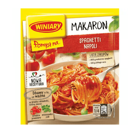 Winiary Fix Pomysl Na... Spaghetti Napoli 47g