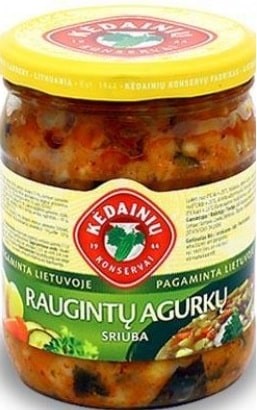 Kedainiu Rassolnik Sylteagurksuppe, 500 ml - Litauen -