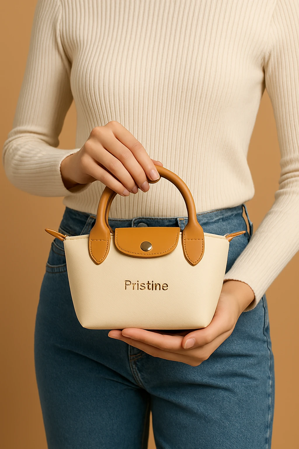 Chicora Pristine Mini Kapaklı El Çantası