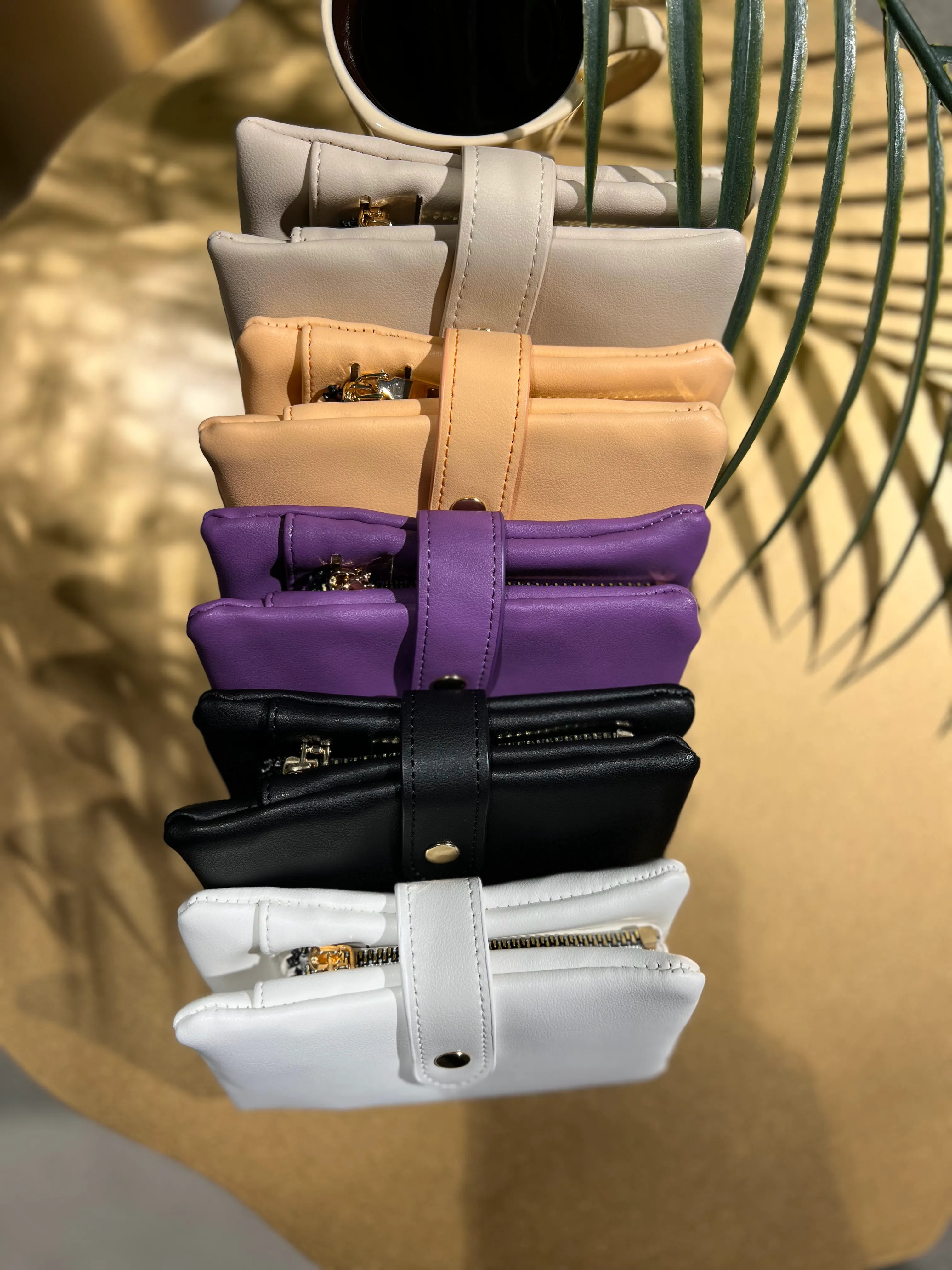 Yumuşak Dokulu Çıt Çıtlı Kadın Cüzdanı