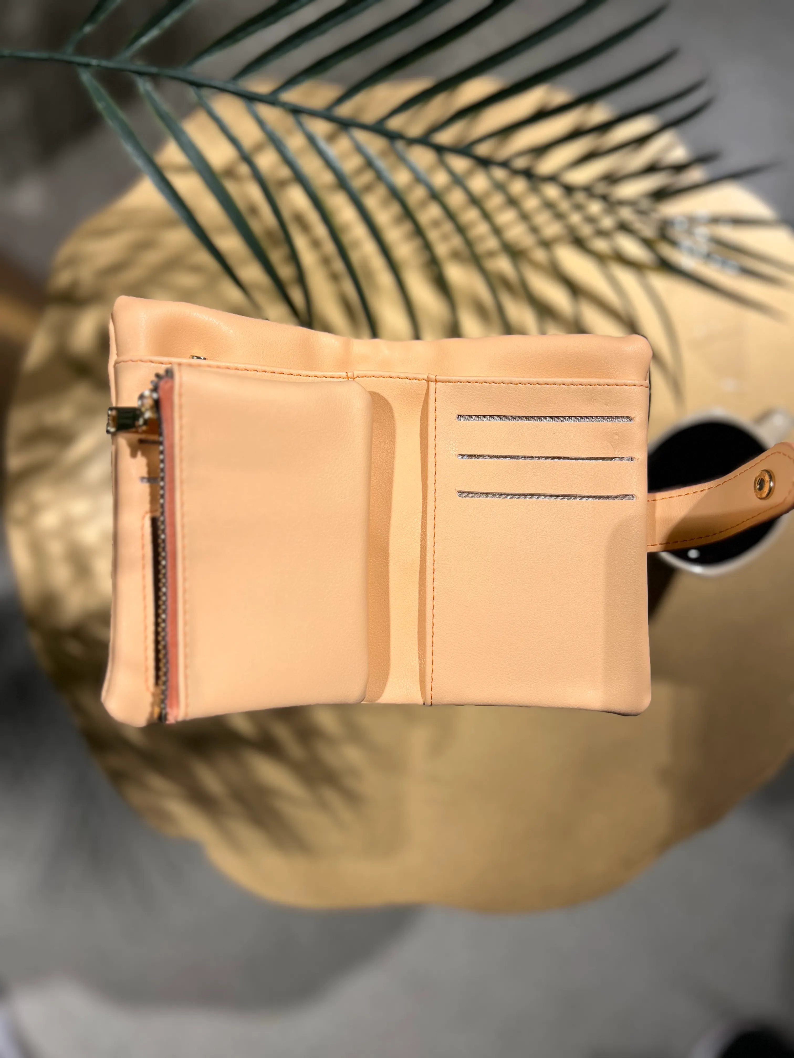 Yumuşak Dokulu Çıt Çıtlı Kadın Cüzdanı