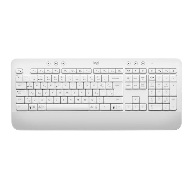 Logitech K650 Signature Kablosuz Klavye - Beyaz