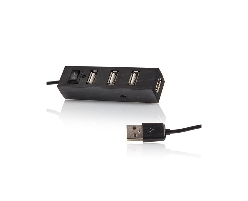 Dark 4 Port Açma/Kapama Butonlu USB2.0 Hub