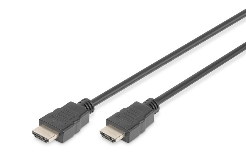 Digitus HDMI Kablo Altın Uçlu Siyah (5m) FHD