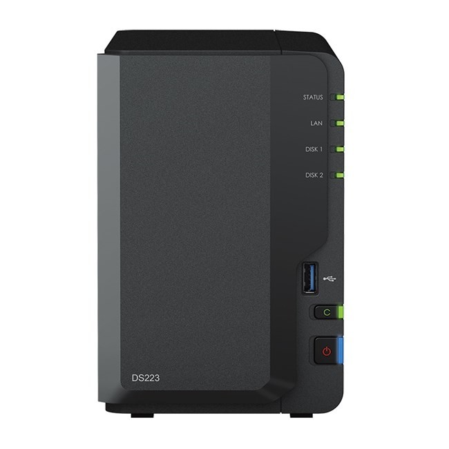 Synology DS223 (2x3.5''/2.5'') Tower NAS