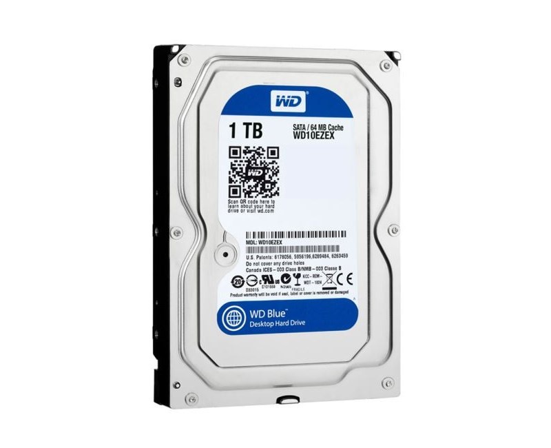 WD Blue 1TB 3.5" Sata3 7200Rpm 64MB -WD10EZEX