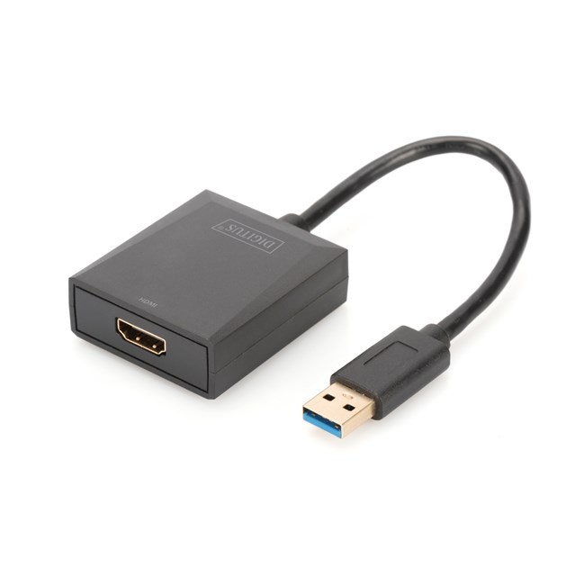 Digitus USB 3.0 Erkek to HDMI Dişi Çevirici