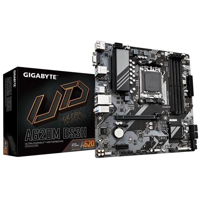 Gigabyte A620M Gaming X AX D5 AM5 Hdmi Dp Type-C