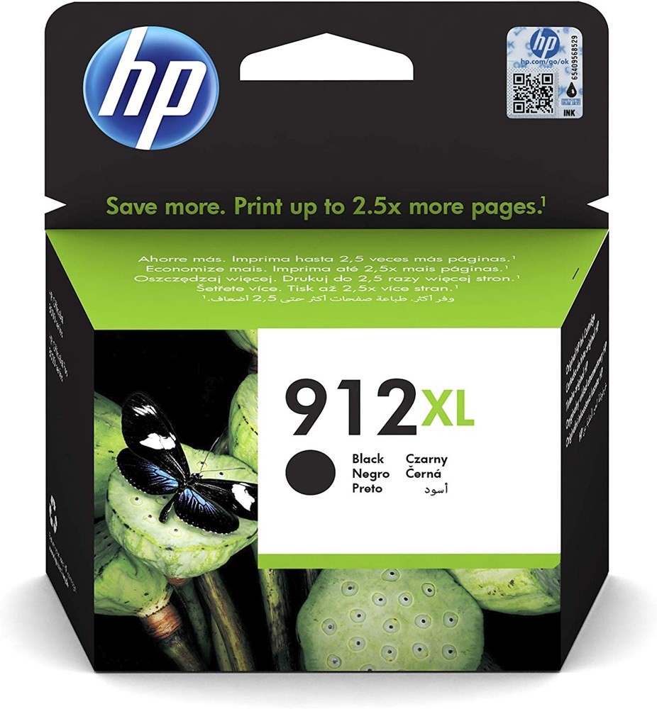 HP 3YL84AE Siyah Mürekkep Kartuş (912XL)