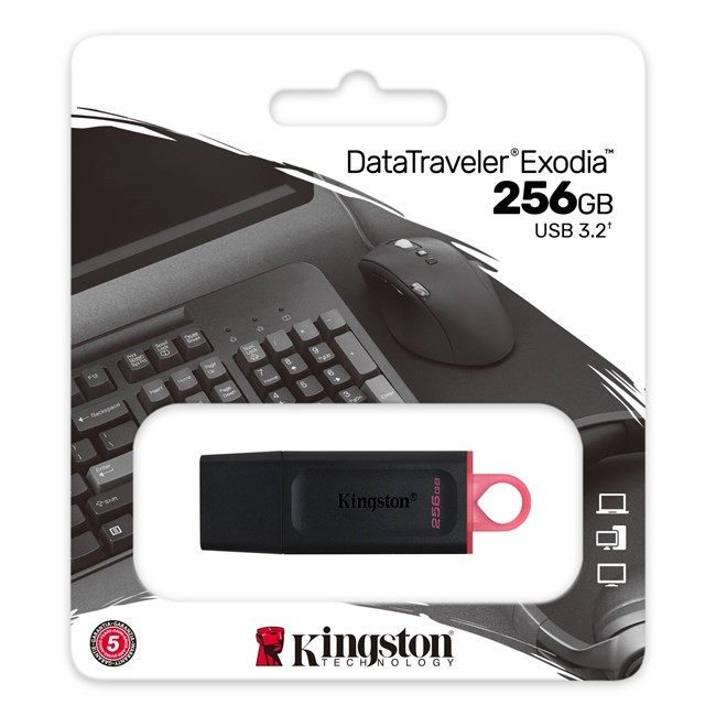 Kingston 256GB Exodia Usb3.2 Gen1 DTX/256GB