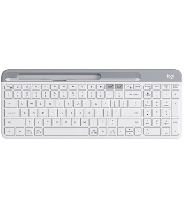 Logitech K580 Slim Beyaz Bluetooth 920-010625