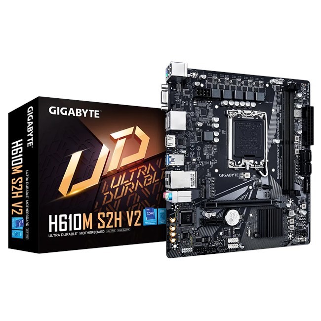 Gigabyte H610M H V2 D5 1700P Vga Hdmi Usb3.2