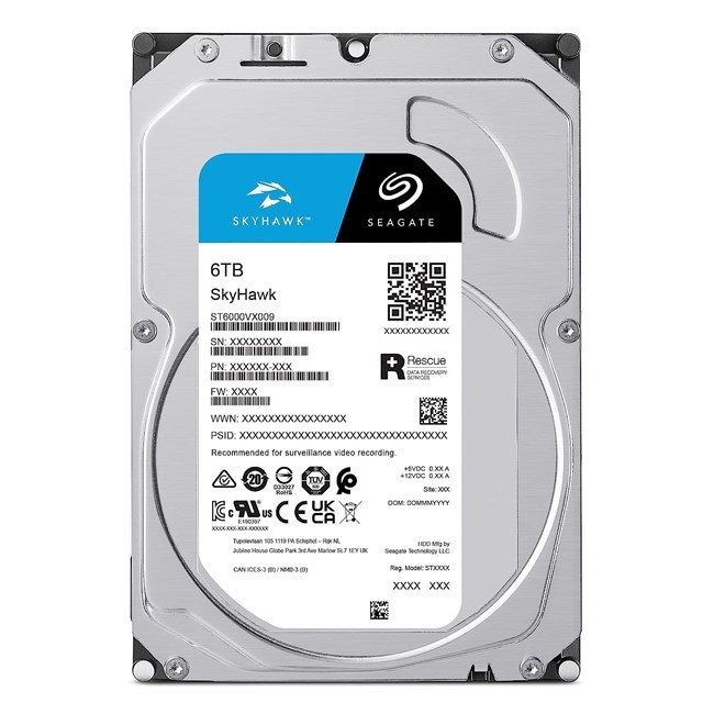 Seagate Skyhawk 8TB 5400Rpm 256MB -ST8000VX010