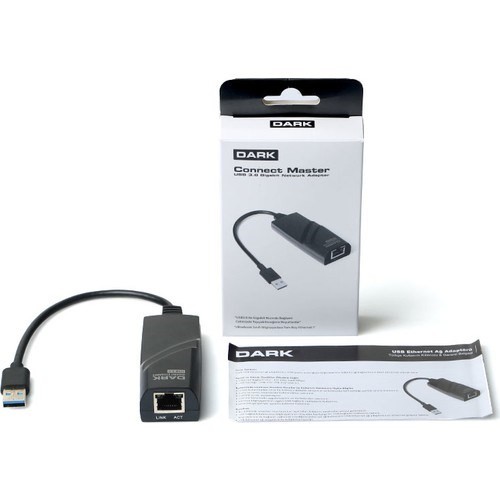 Dark USB 3.0 Çevirici to Ethernet RJ-45