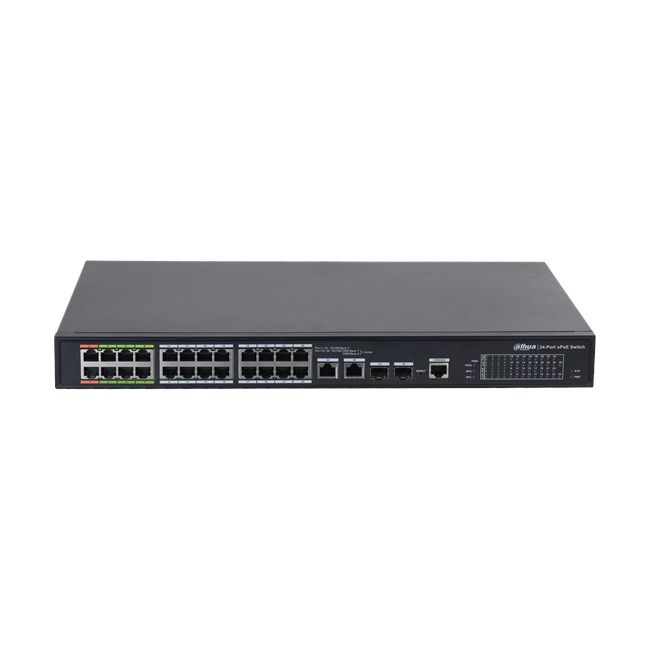 Dahua 16 Port 100Mbps E-PoE (LR2218-16ET-240)