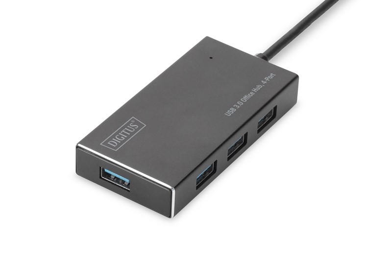 Digitus USB 3.0 Çoklayıcı Alüminyum (4 Port)