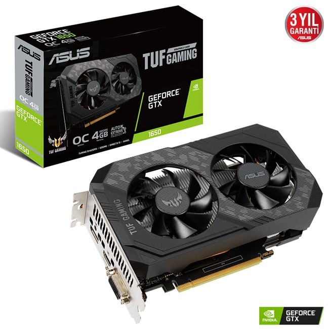 Asus GeForce GTX 1650 4GB Tuf Gaming P OC V2 GD6