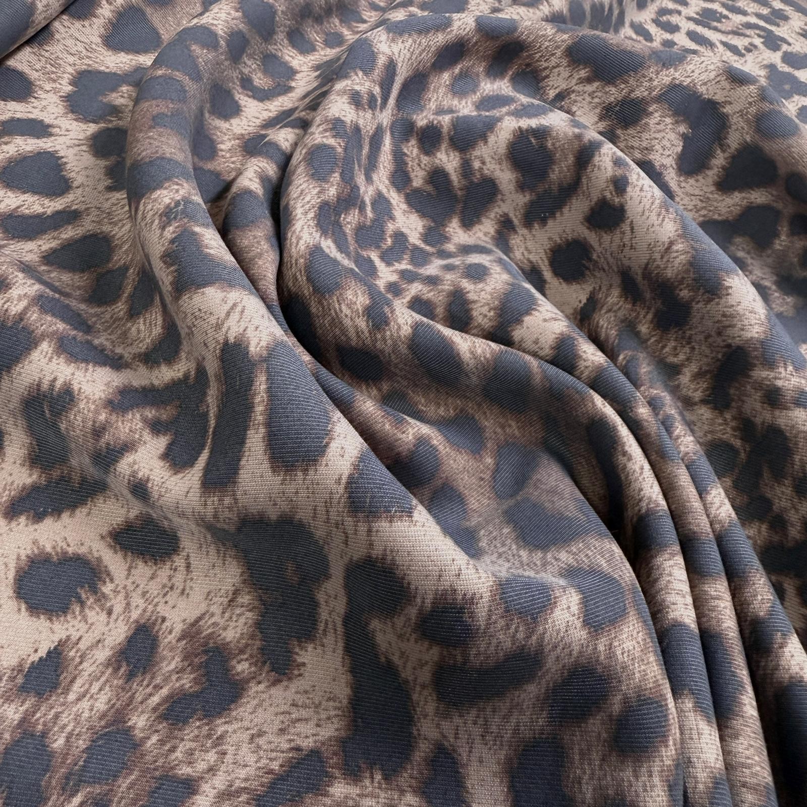 Leopar Belmando Viskon Kumaş