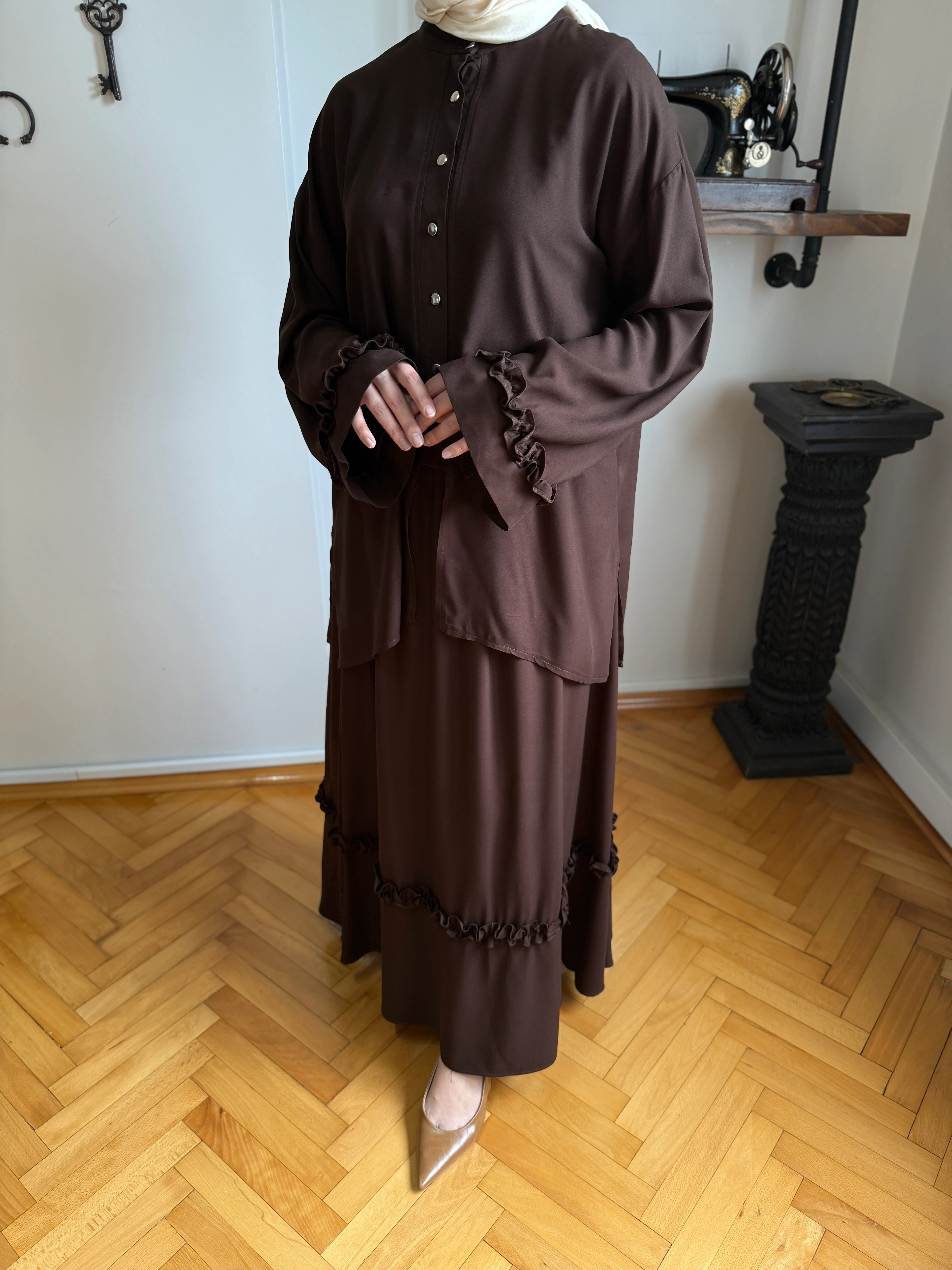 Belmando Oversize Alt Üst Takım 5092 NAVRA | FENDEL