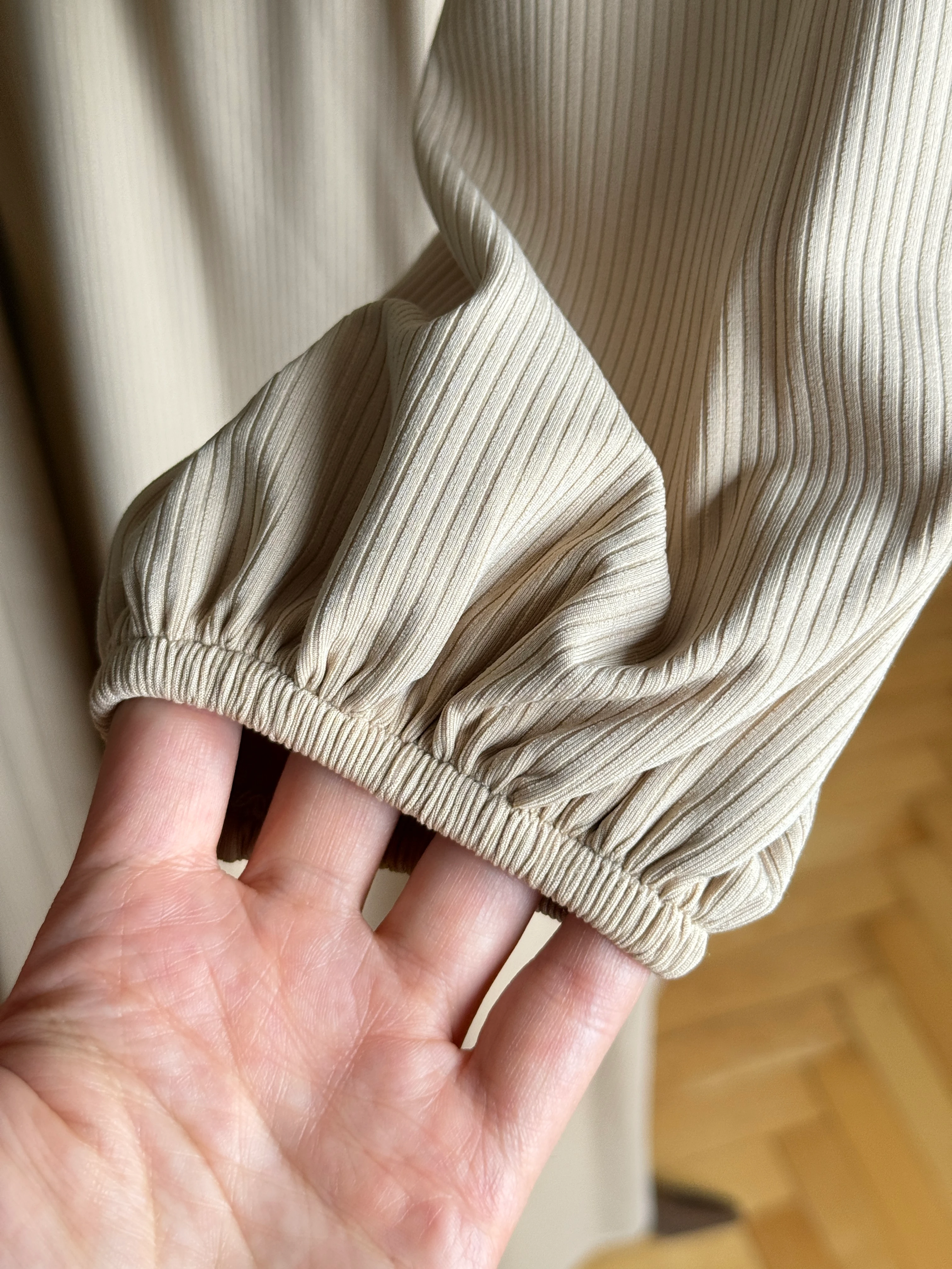 Şardonlu Bel Bağlamalı Yarım Pat Örme Elbise 2423 NAVRA | FENDEL