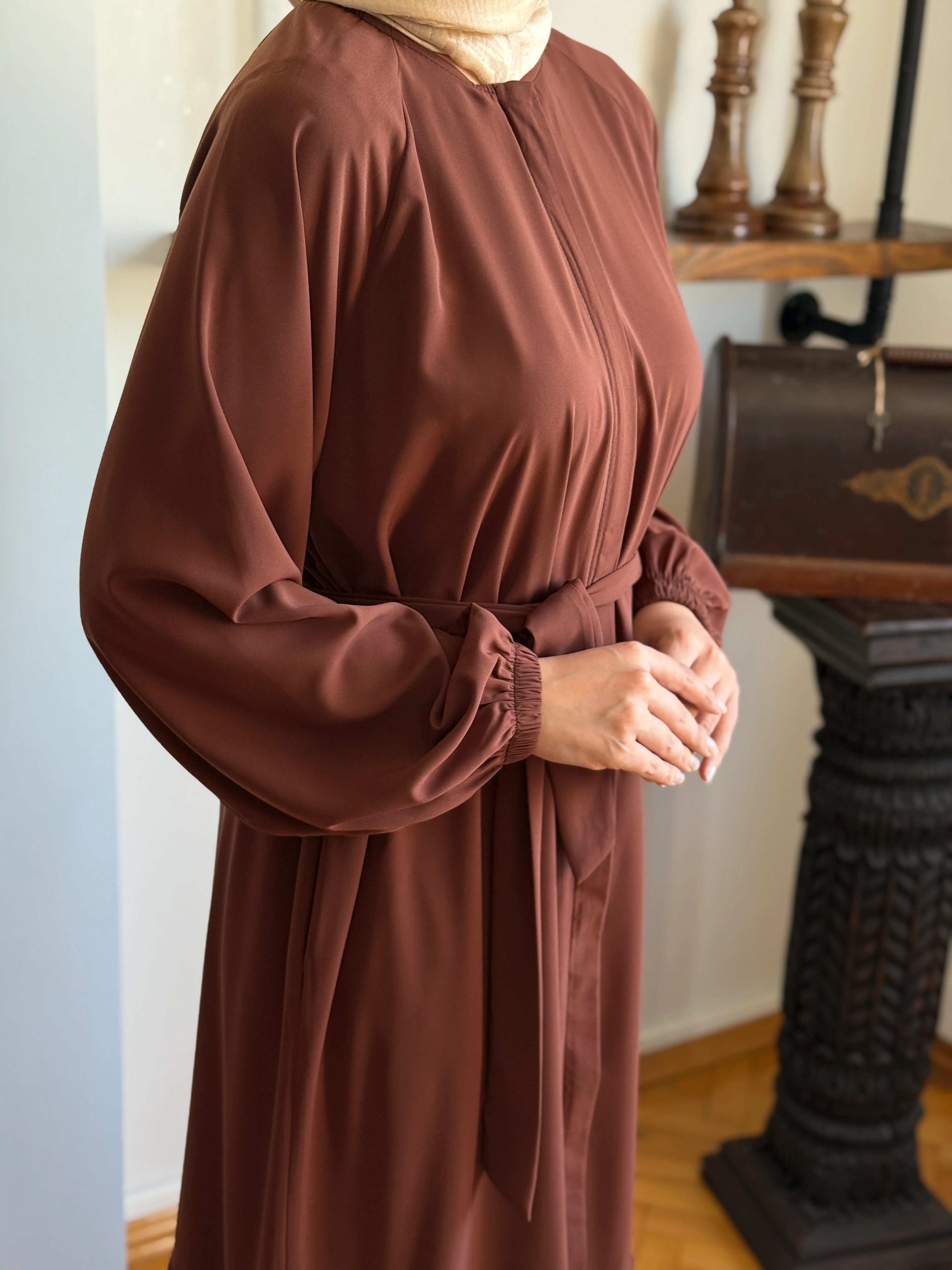 Gizli Patlı Medine İpeği Ferace 5020 NAVRA | FENDEL