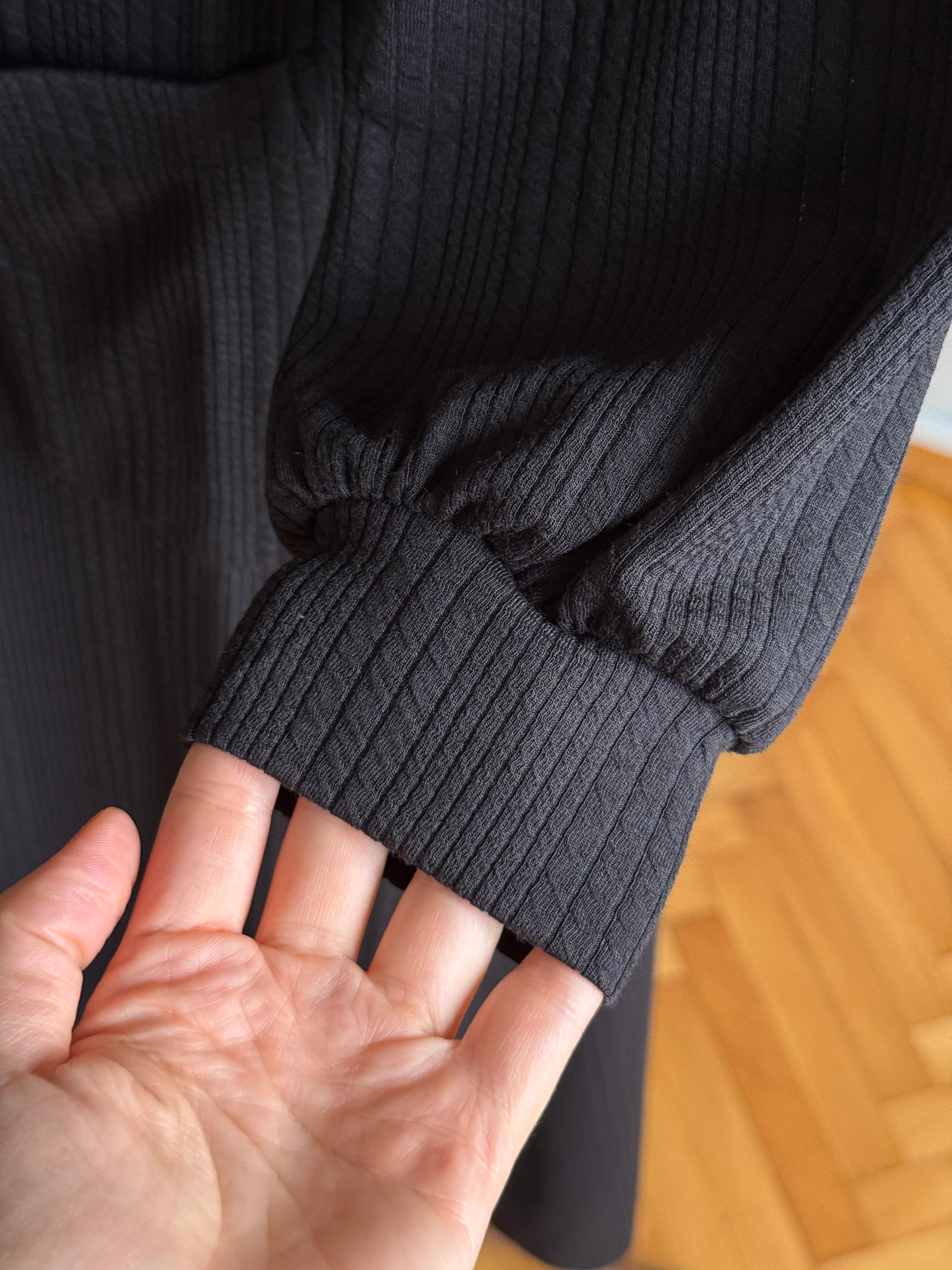 Cepli ve Kuşaklı Örme Uzun Hırka Ferace 2409 NAVRA | FENDEL