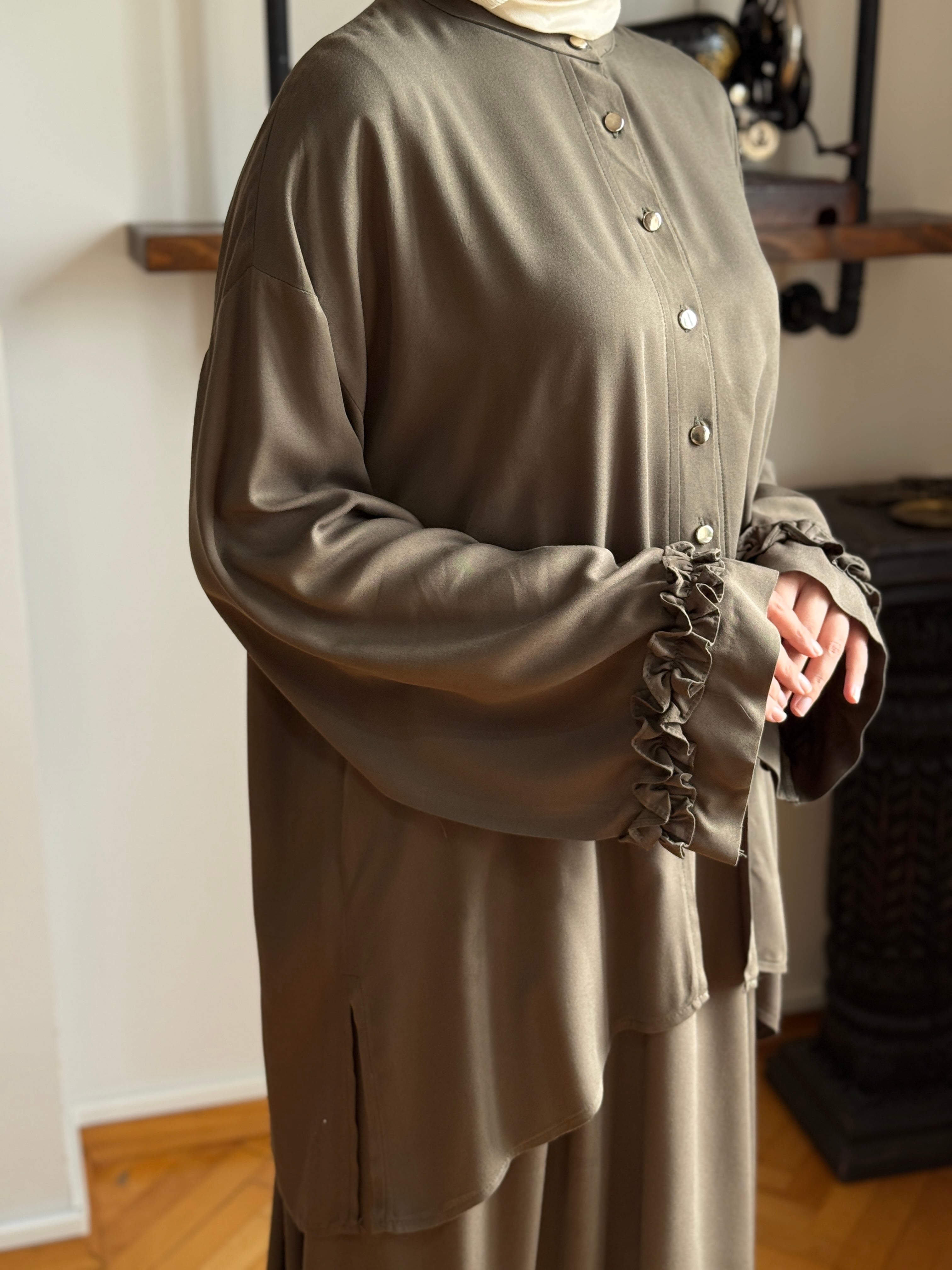 Belmando Oversize Alt Üst Takım 5092 - haki
