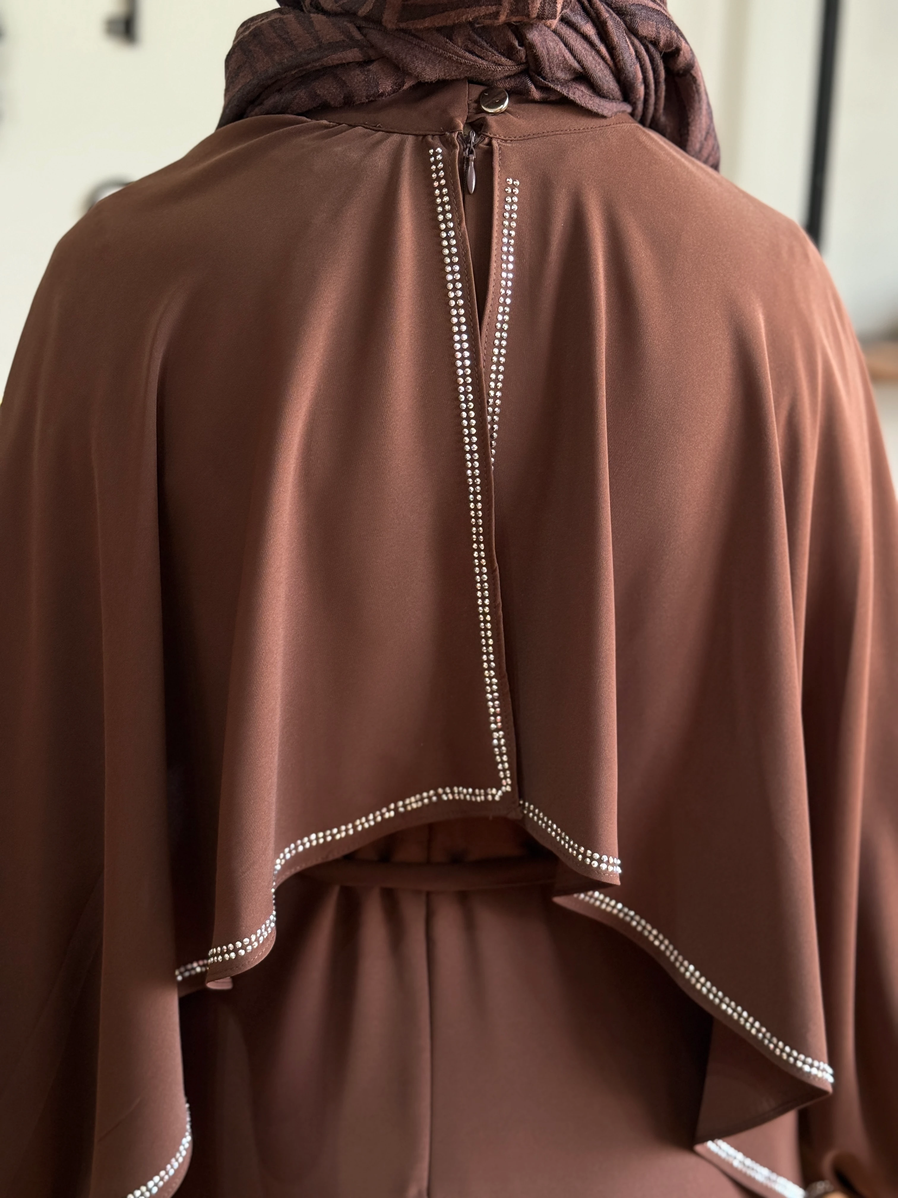 Taşlı Yarasa Kol Abiye 5066 NAVRA | FENDEL