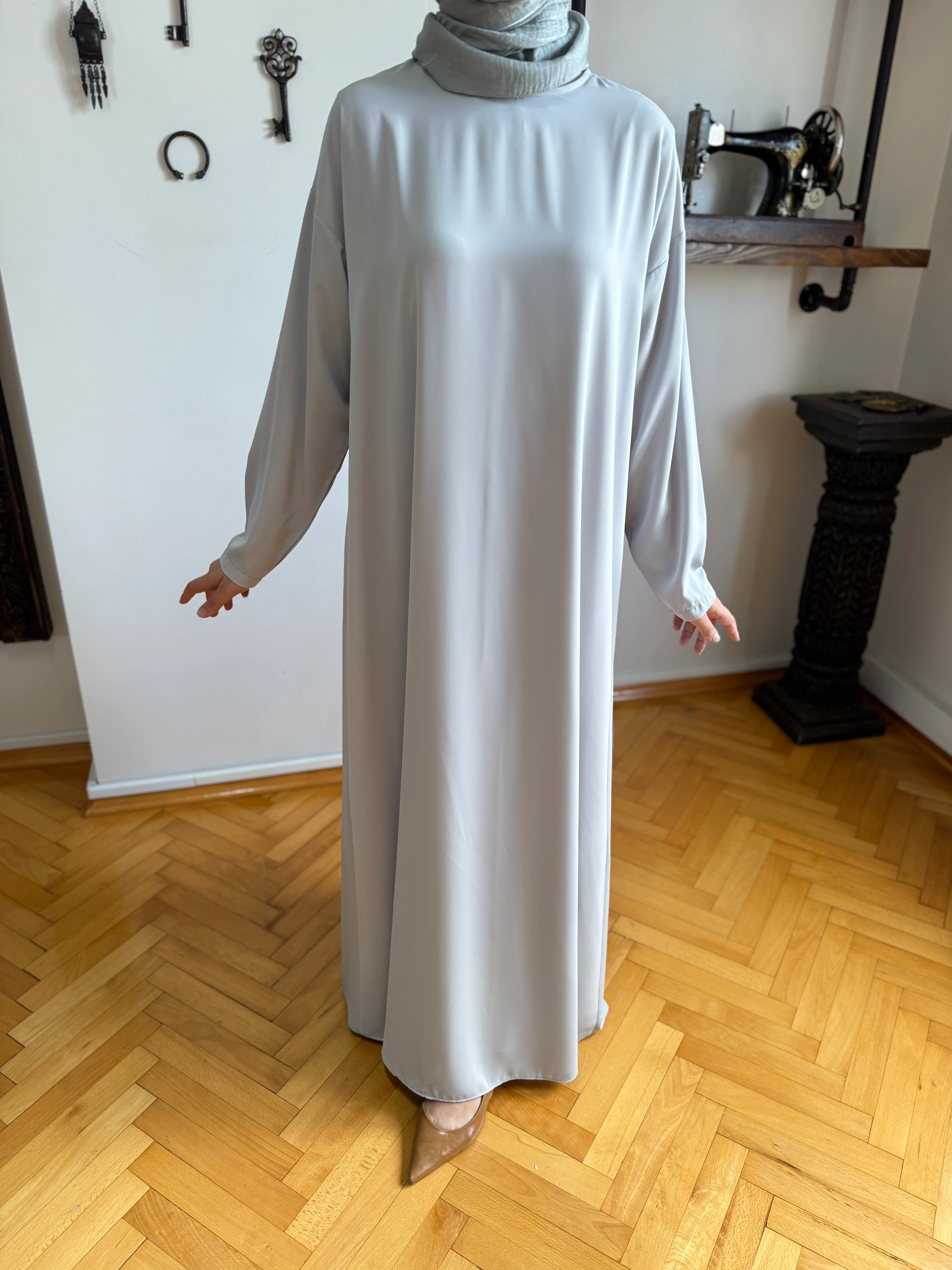 Biyeli Abaya Takım 5081 NAVRA | FENDEL