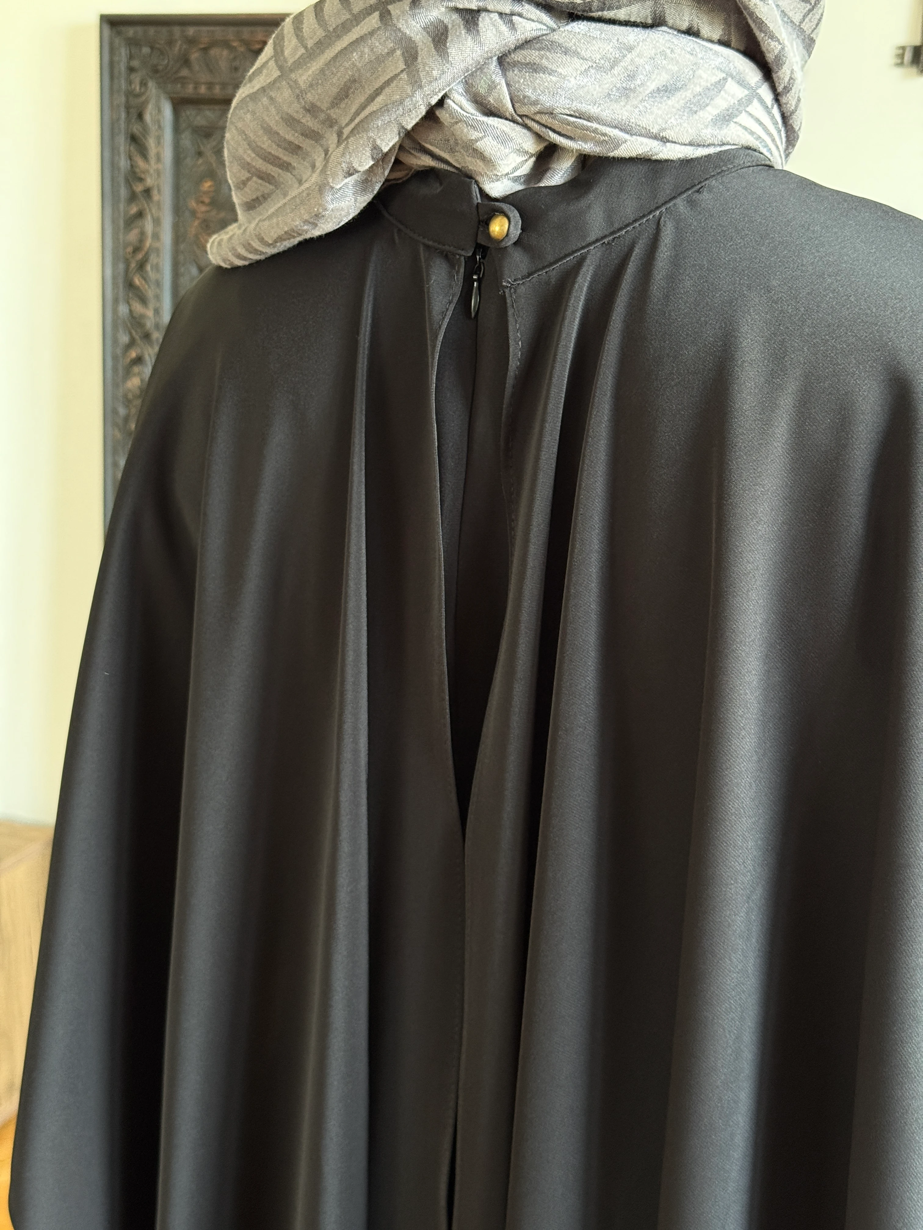 Pelerinli Bel Bağlamalı Elbise 1002 NAVRA | FENDEL