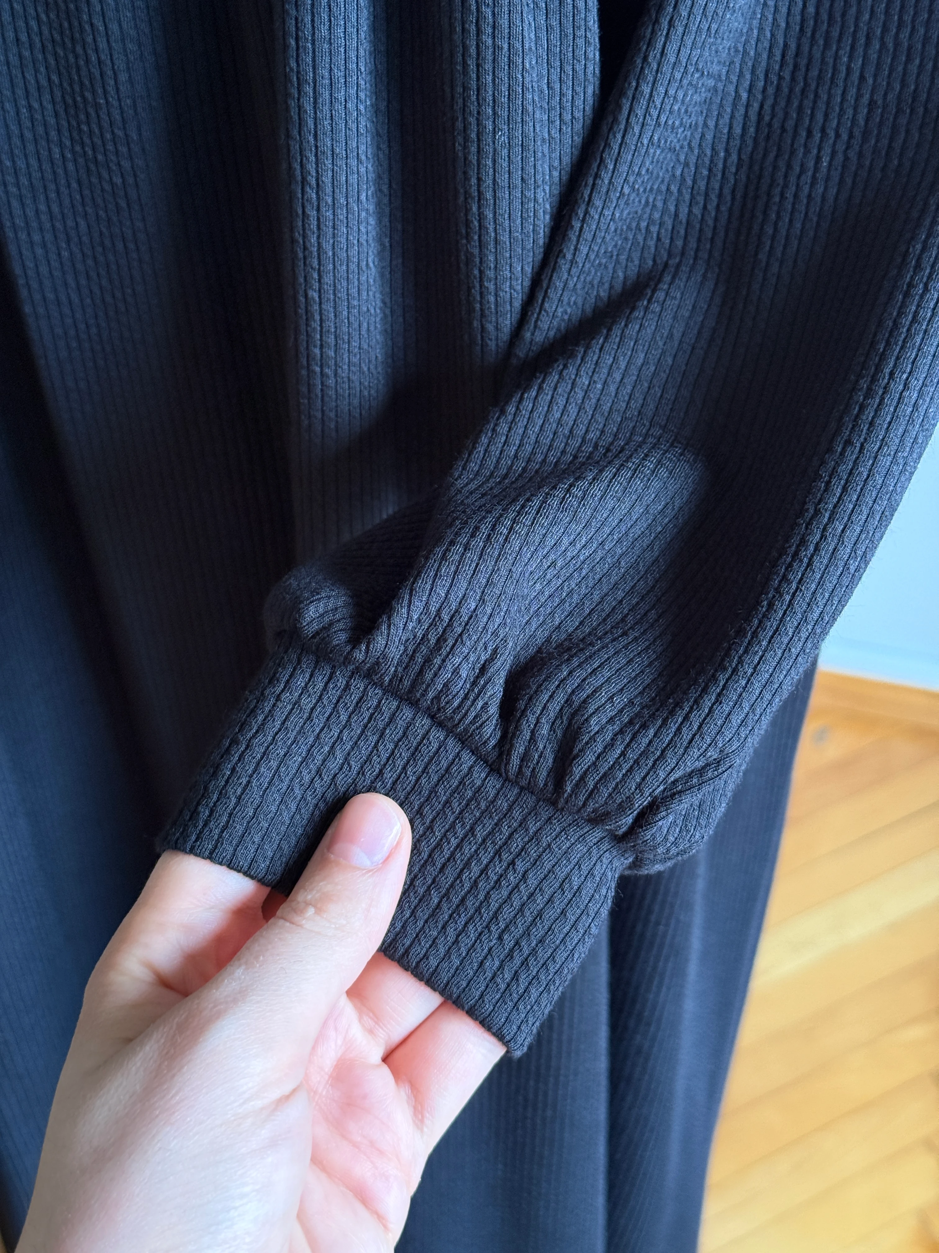 Bel Büzgülü Çift Bantlı Örme Elbise 2316 NAVRA | FENDEL