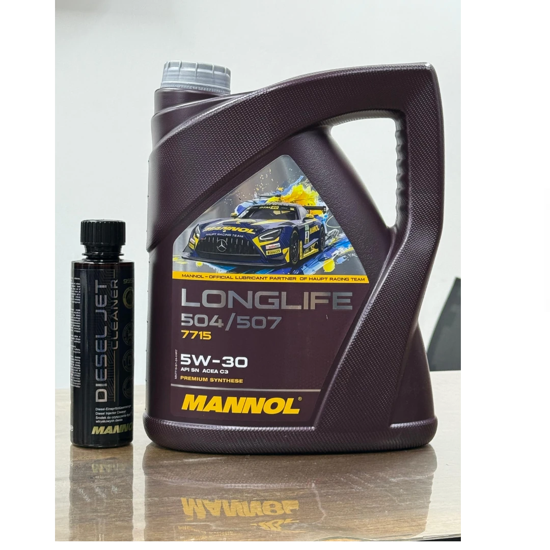 2025 5W30 Longlife 504/507 5LT Motor Yağı ve Etkili Dizel Katkı Enjektör Temizleyici