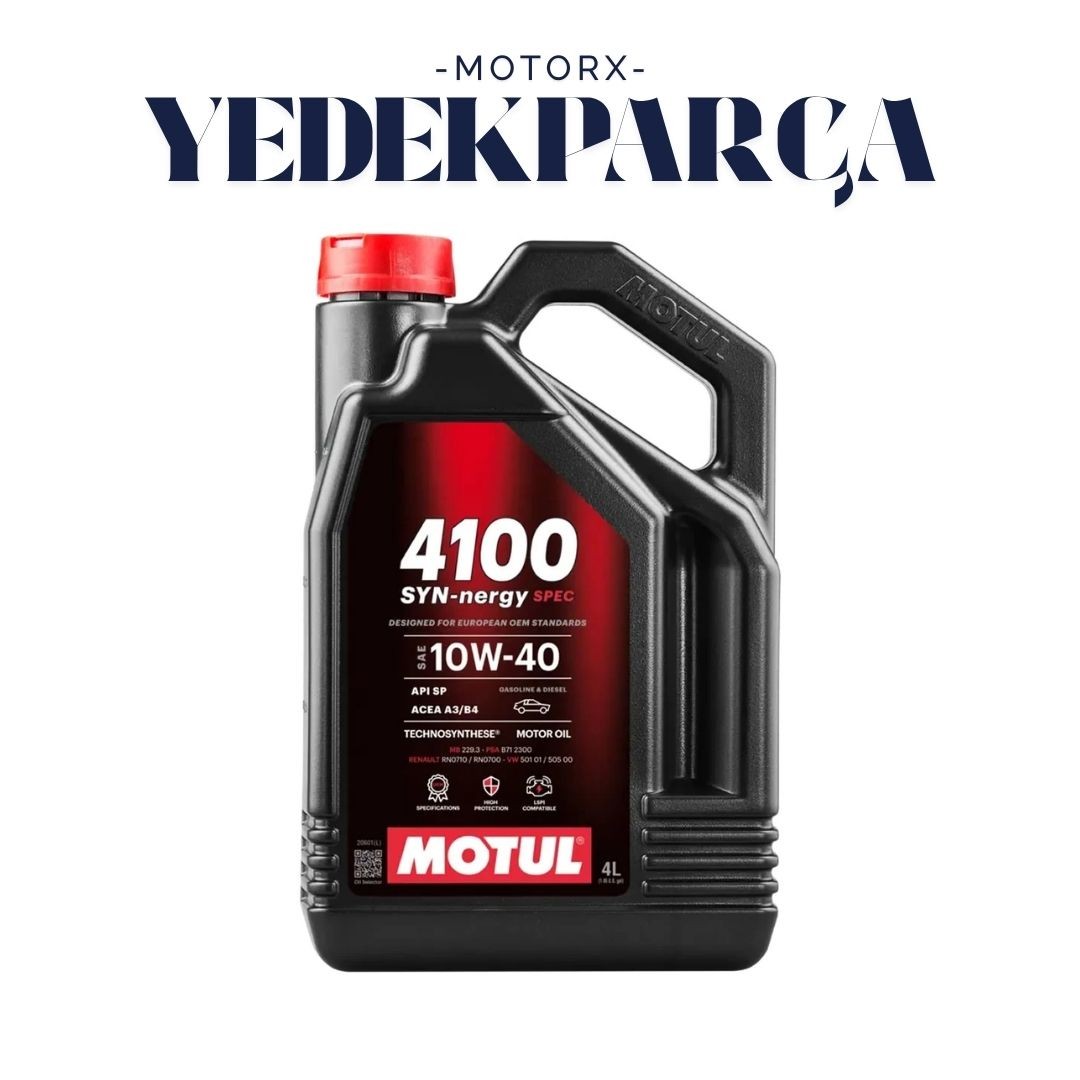 Motul 4100 Syn-Nergy Spec 10W-40 Motor Yağı 112891 4Lt.