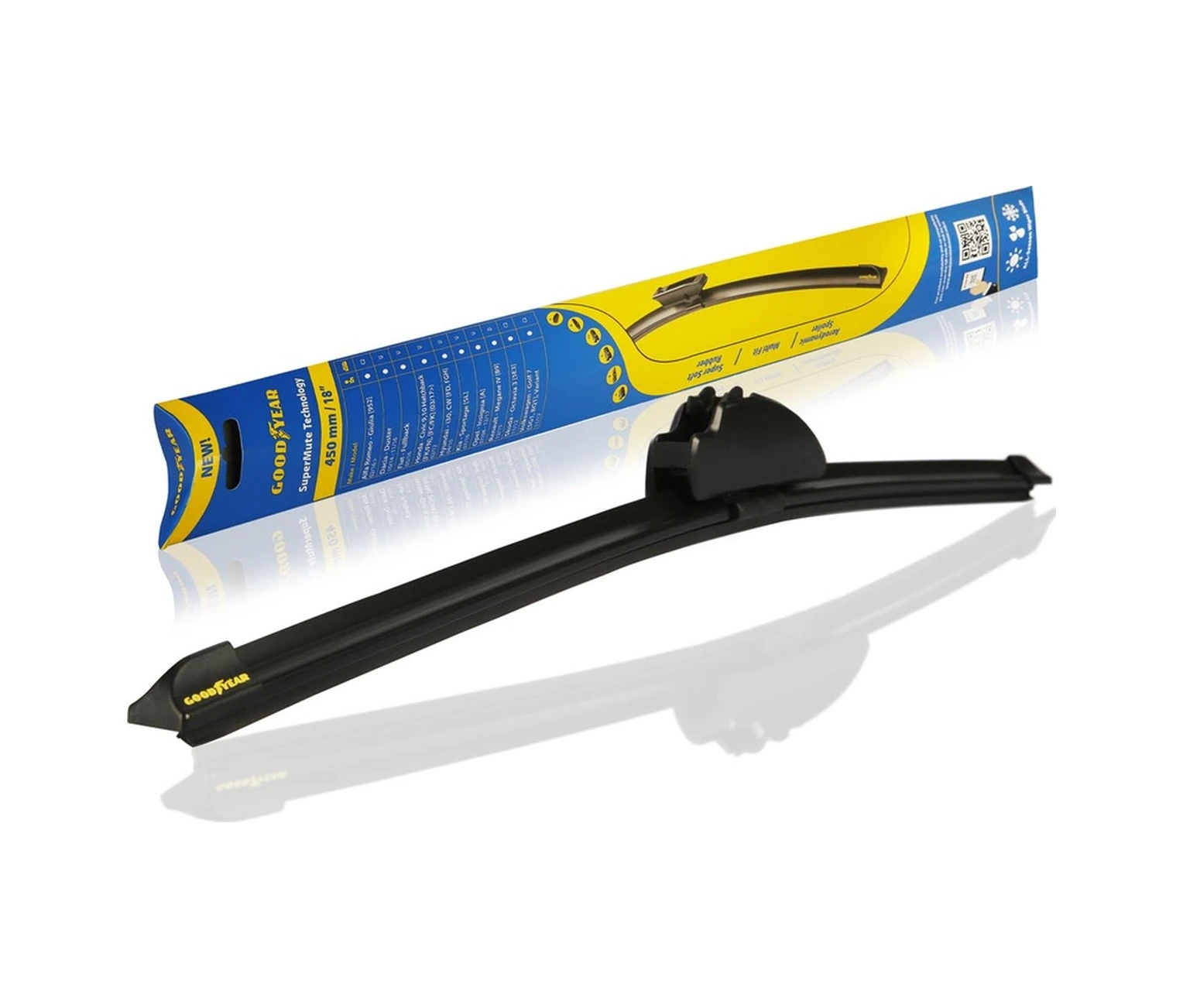 Supermute Technology Ön Muz Silecek 18" 450 Mm