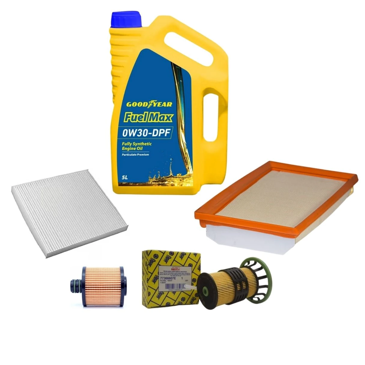 Egea 1.6 Multijet Euro 6 (2017-2022) Yağ Bakım Seti Full 0W30