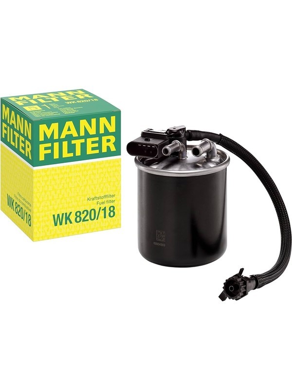 YAKIT FILTRE MERCEDES C SERISI (W204) C 220 - 250 CDI 2007-2014 / SPRINTER 3T - 3,5T - 5T 2009-/ VITO 201 6510901552 6510902952 MANN WK 820 18