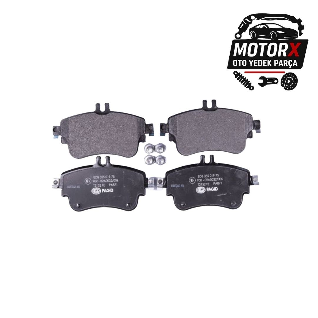 Fren Balatası Arka Mercedes Vito W639 03 06 10 Viano W639 03 06 10 0986Tb2883