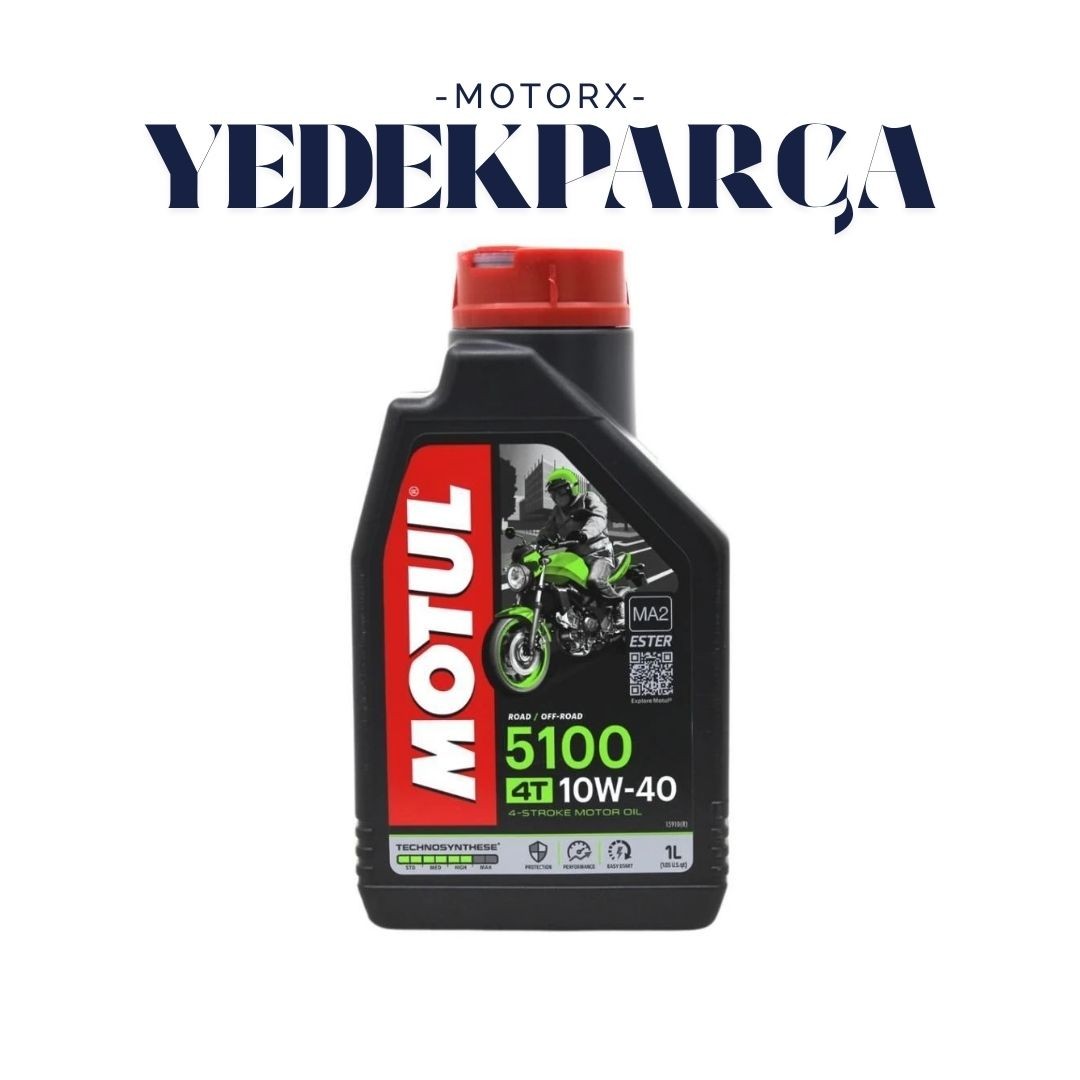 Motul 5100 10W-40 4T Motor Yağı ( Suzukı, Yamaha Ve Kawasakı ) 1Lt